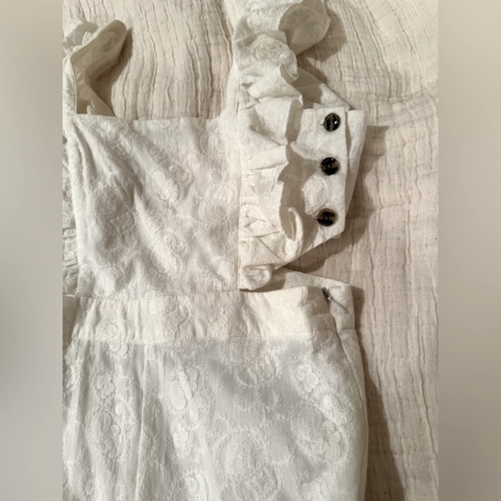 RE:NAMED Ruffle Overall Jumpsuit - NEW - Picture 10 of 10